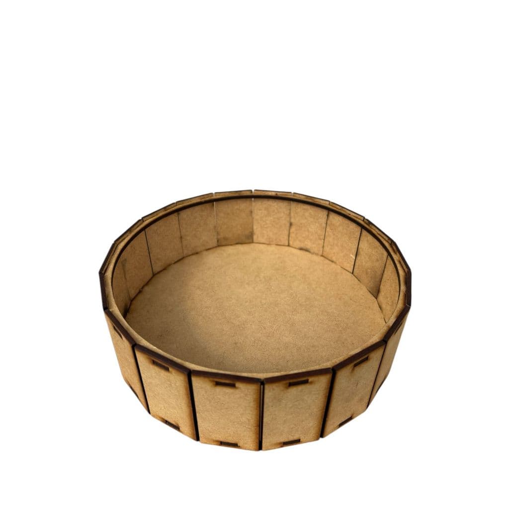 Cesta de MDF TAM. P 21,5CM