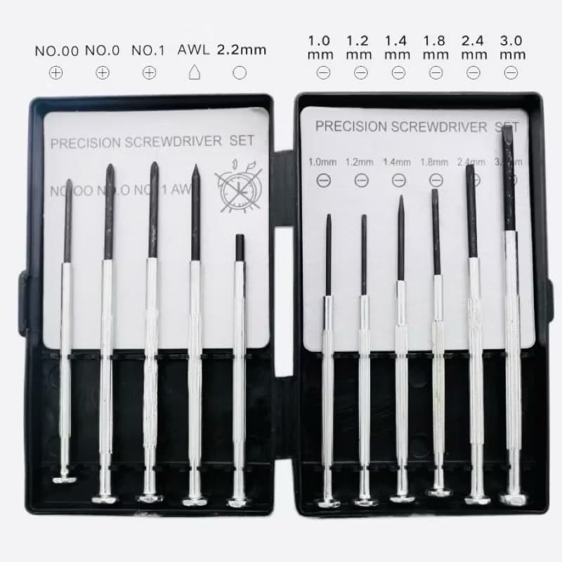 kit Chave de Precisão com 11 ou 6 Peças Philips Fenda Ponteiros