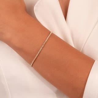 Kit Colar choker e Pulseira Rivieira Gazin Semi Joia (original)