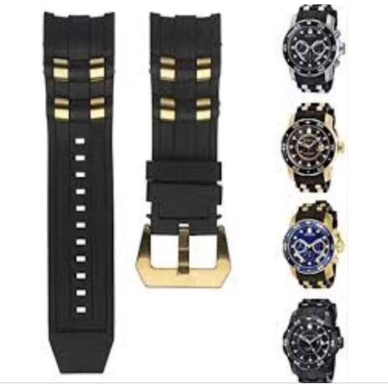 Pulseira Relógio Invicta Pro Drivers Dourada  6981/6983/6977/6991/6993