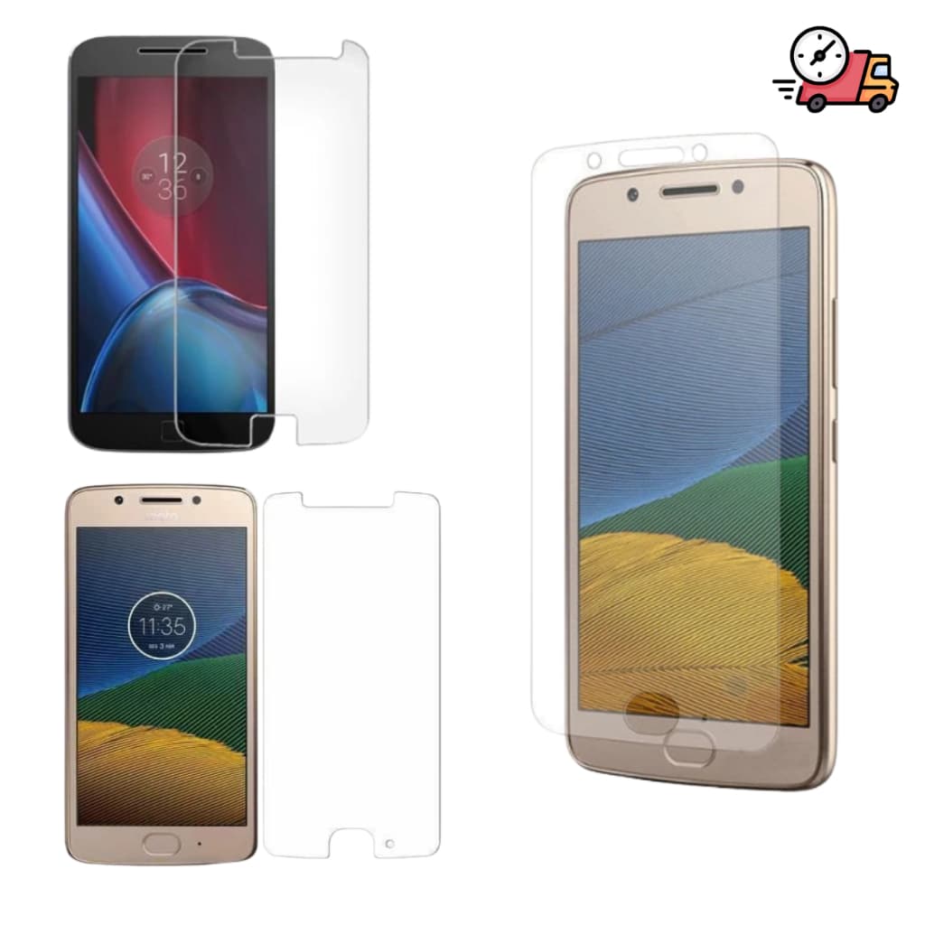 🛡️ Película Vidro Temperado Ultra Resistente Motorola G4, G5, G5 Plus + Limpeza Grátis! 🛡️