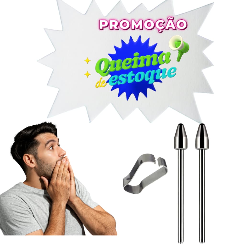 Ponta Metal S-pen p/ sansung S6 Lite S7 S8 S9 S22 S23 S24