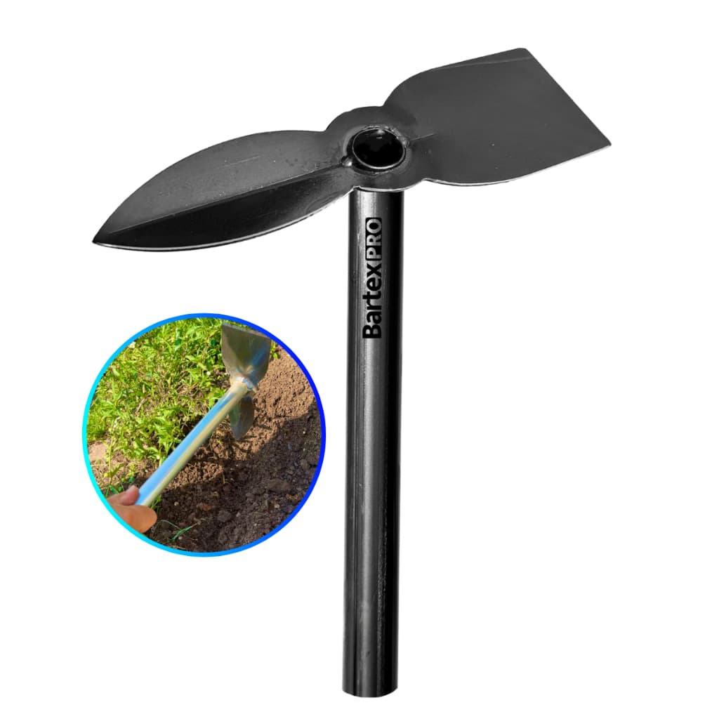 Enxada Picareta De Mão Com Cabo Reforçado 40cm - Bartex *Novo Modelo*