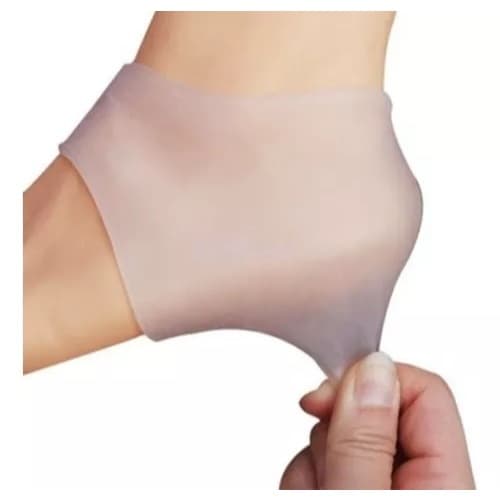 1 Par Protetor De Calcanhar Feminino De Silicone Tênis Sapato
