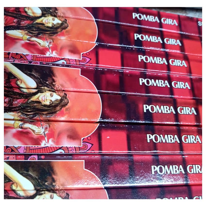 Incenso Pomba Gira umbanda Indiano  TAJ  4 caixinhas  Kit