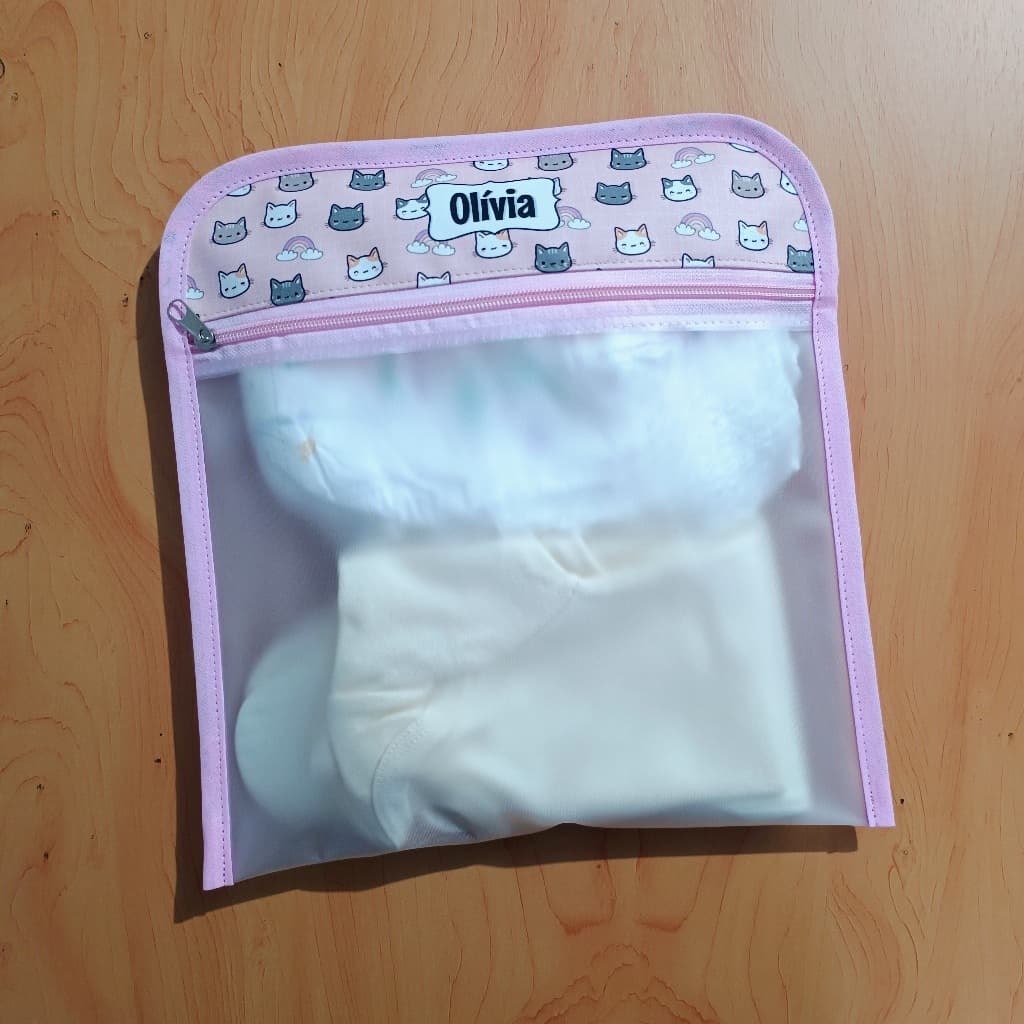 Saquinho para roupa limpa/ suja, Saquinho Organizador Personalizado, Saqquinho Sujinhas/ Limpinhas