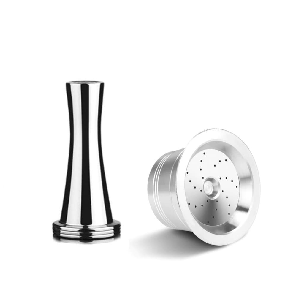 Cápsula Reutilizável 3 Corações Inox + Tamper