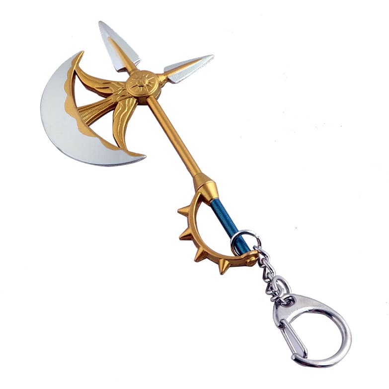 Chaveiro Machado Divino do Escanor em Metal