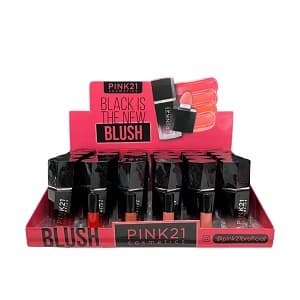 Maquiagem Blush Líquido Preto Novo PINK21