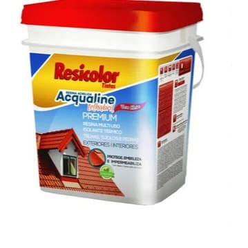 Resina Telhabril Acqualine Cerâmica Telha 18 Litros Resicolor Alta Durabilidade Resina Multiuso