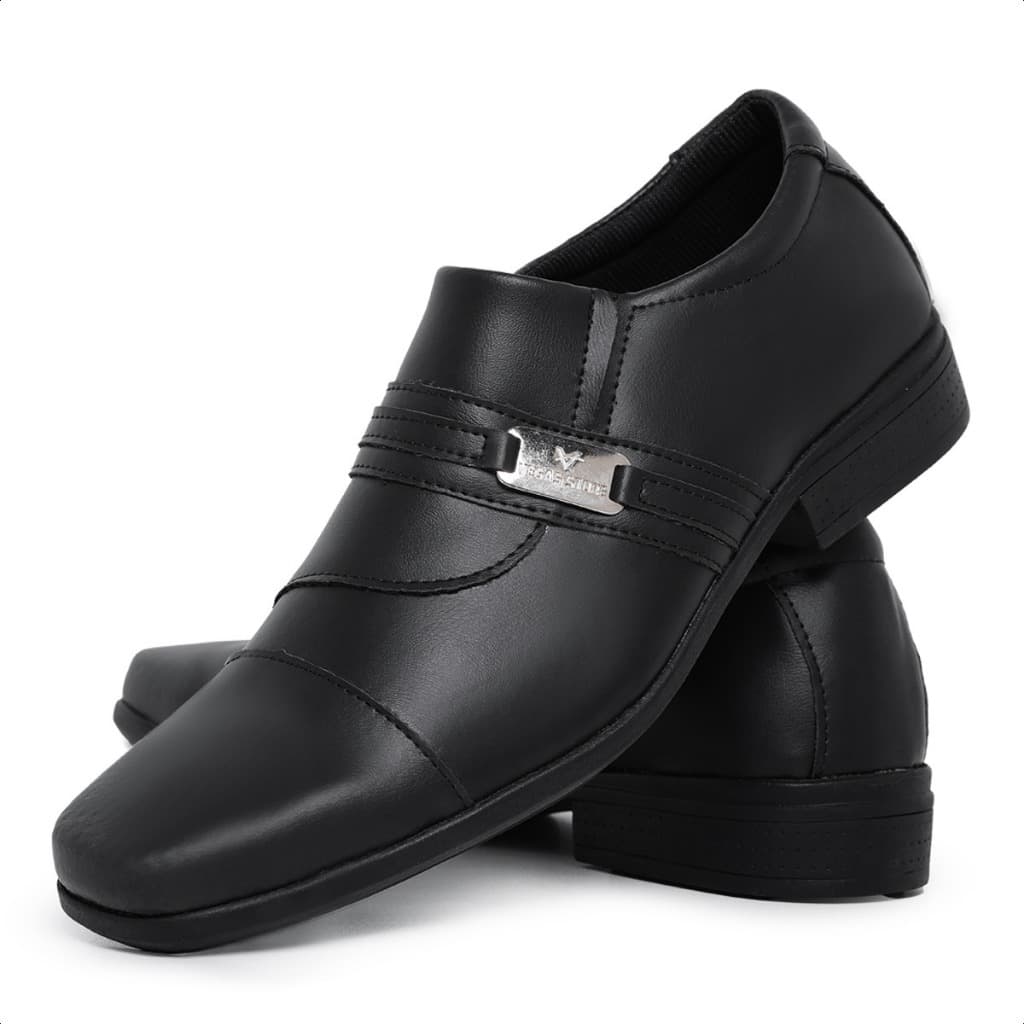 Sapato Social Bico Quadrado Vegas Store Fosco