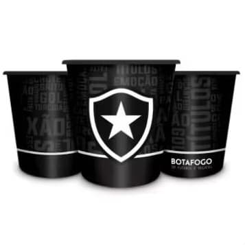 Balde de Pipoca Oficial do Botafogo