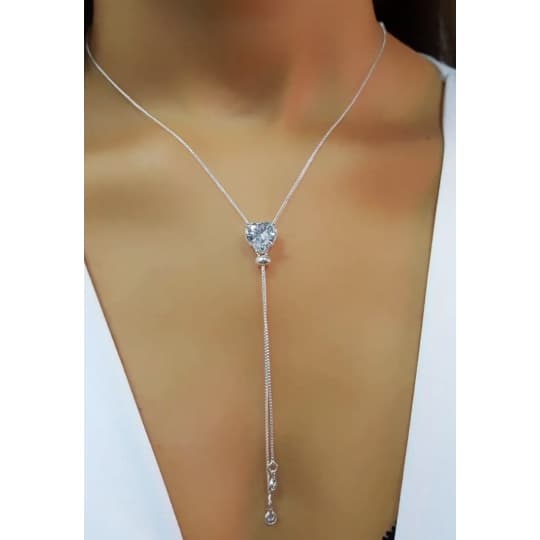 Emilybolsas.bijoux Colar Coração Chocker -6767：Brilho, Elegância e Conforto!