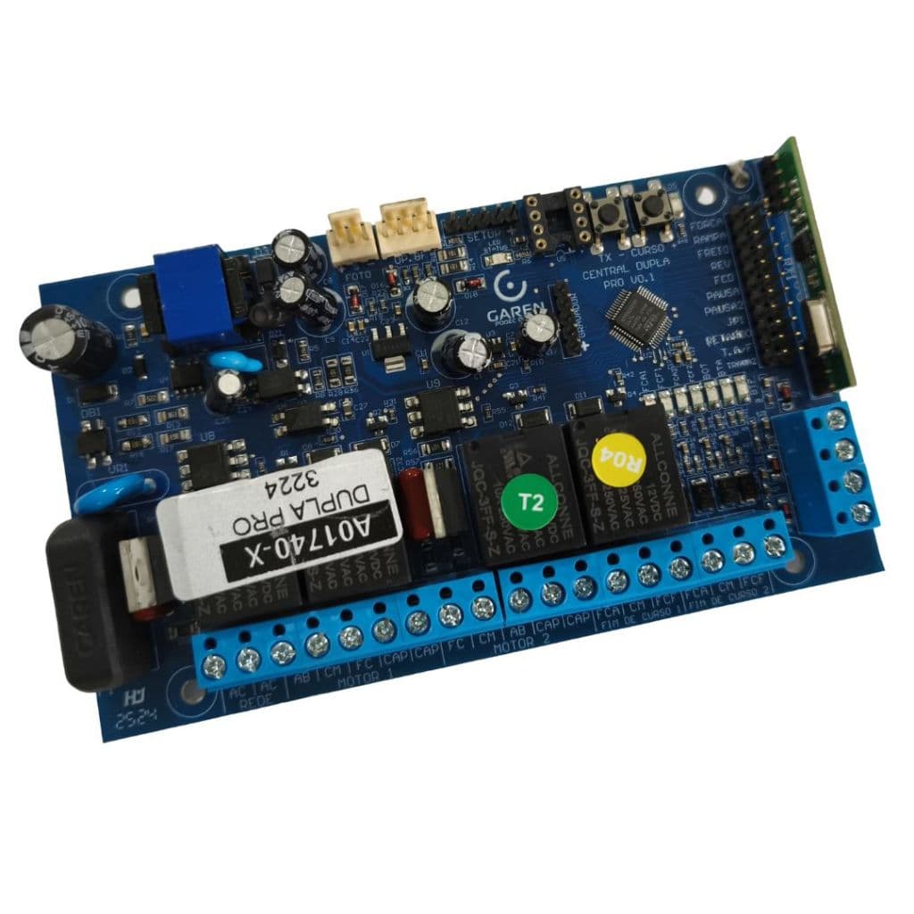 Central Placa Duplo Comando P/ Dois Motores Garen Universal