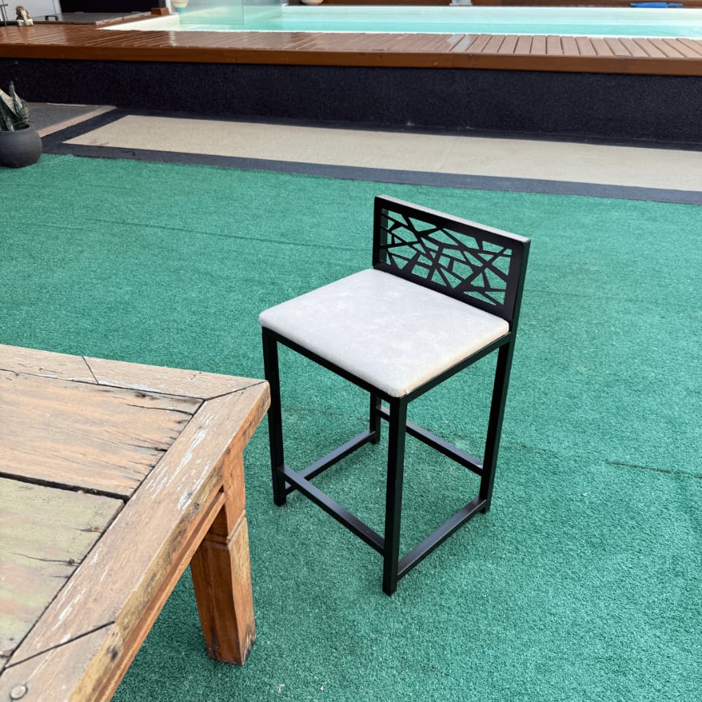 Banqueta Quadrada Baixa/Alta Quadrada Estilo Moderno Confortável Para Decoração Promoção