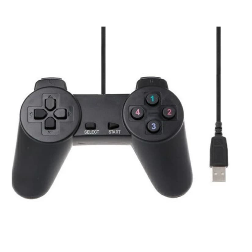 Joypad Controle Max Fire USB Para PC com 10 botões - Clone