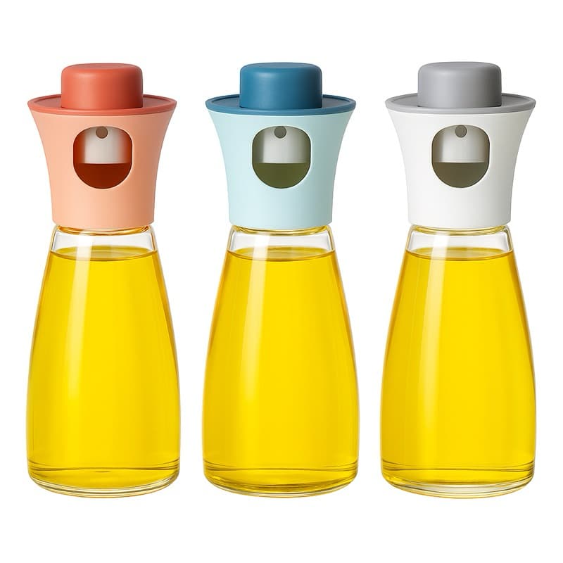 Spray de Vidro Borrifador Dispenser Multiuso Para Azeite Vinagre Shoyo Óleo