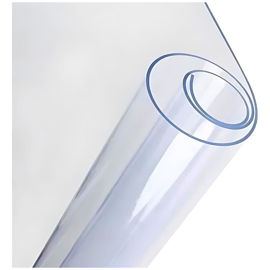 Plástico Transparente Cristal Pvc 0,80mm Grosso Lona Toldo Toalha De Mesa Cortina 2,30m X 1,40m