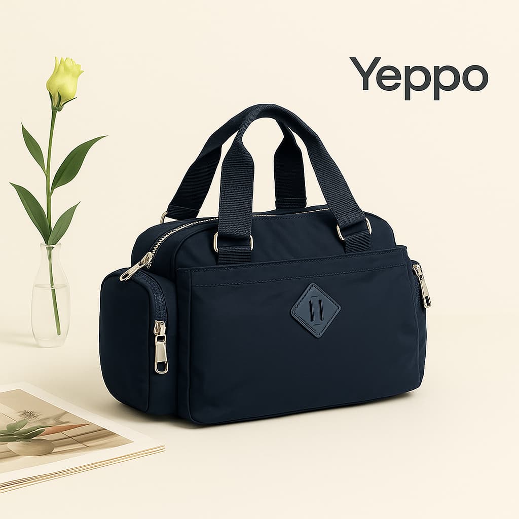 BOLSA PEQUENA EM NYLON TIRACOLO - LZY54