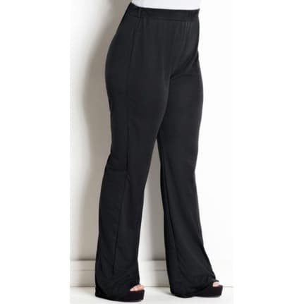 Calça Legging Flare Cintura Alta Bailarina Suplex Modela Bumbum