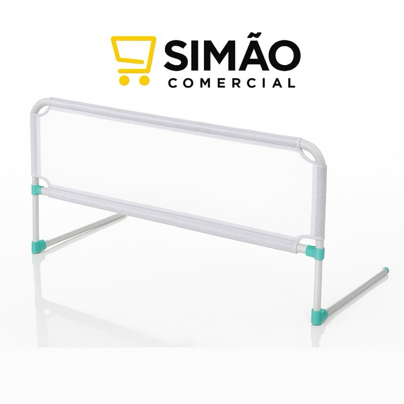 Grade De Proteção Para Box Cama Infantil Bebê Idoso - Branca