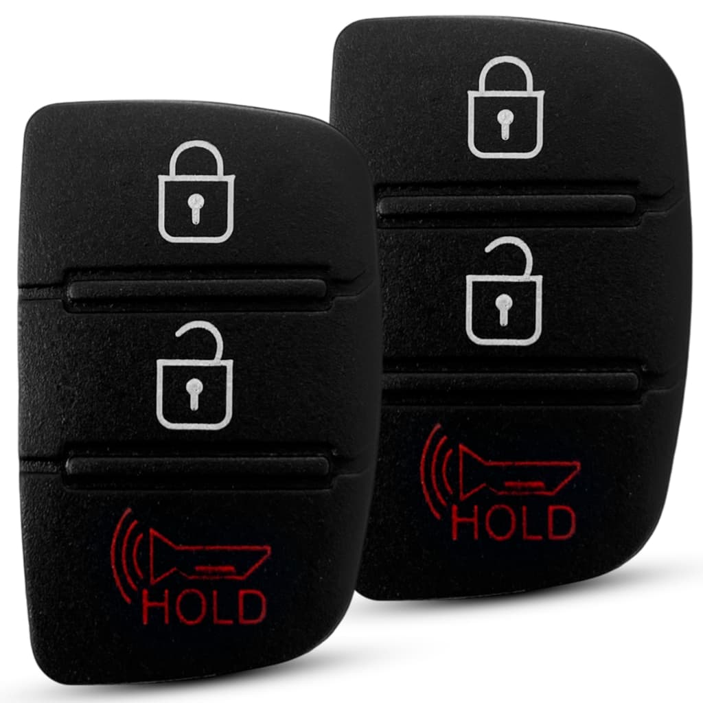 KIT 2 Capa Borracha de Reparo Chave Canivete Para HB20X HB20 HB20S 2012 A 2018 3 Botões Hold Trava