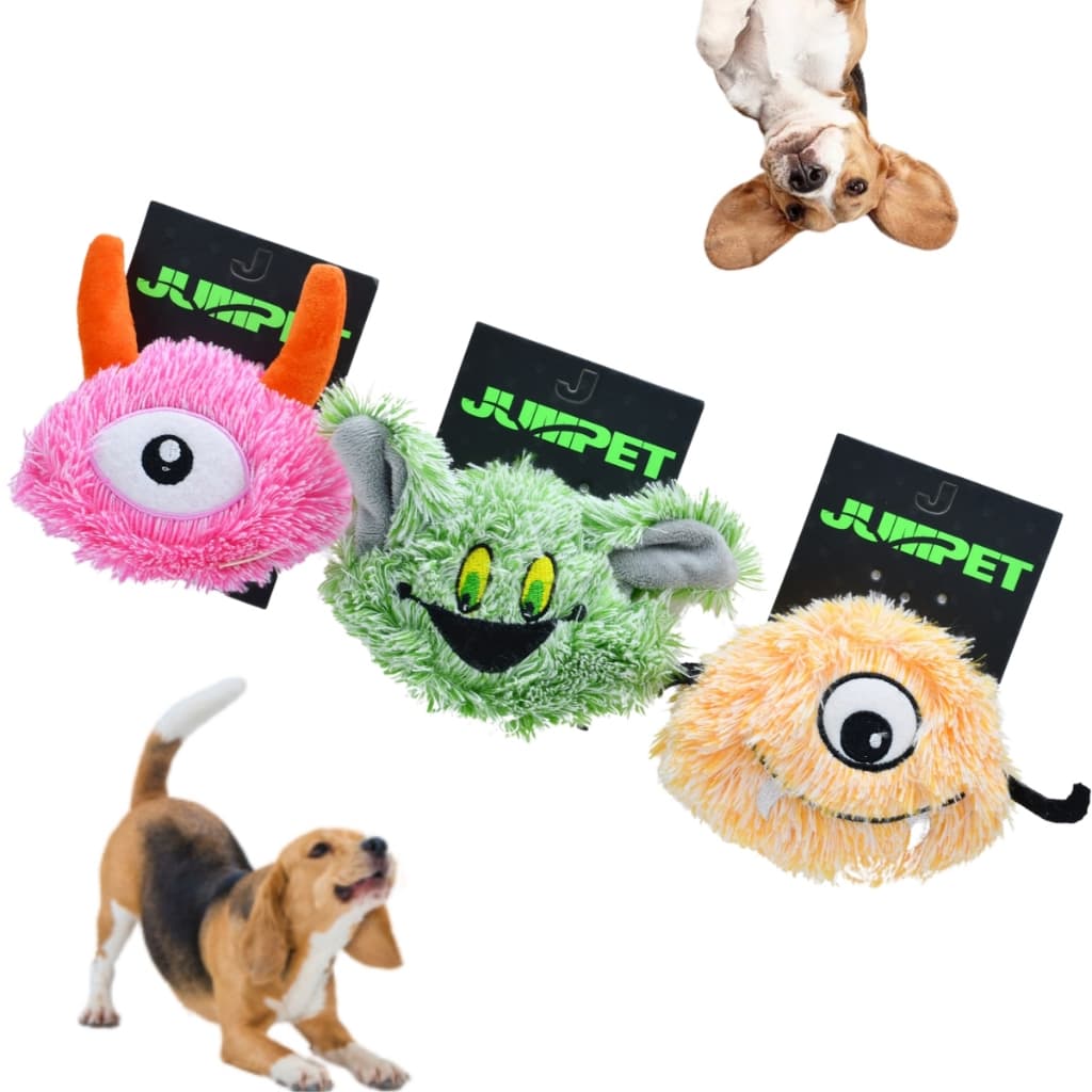 Brinquedo Interativo para Cachorro e Gatos Mordedor Sonoro Pelúcia Bichinhos