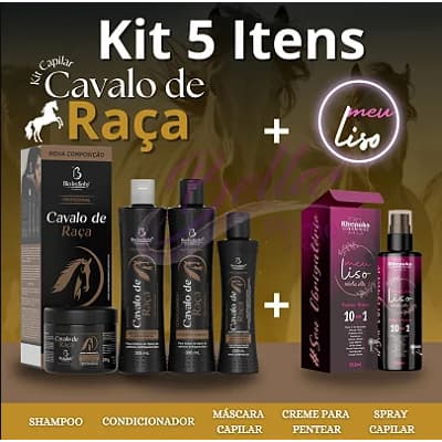 Kits Cavalo de Raça com 4itens cada + Protetor Térmico