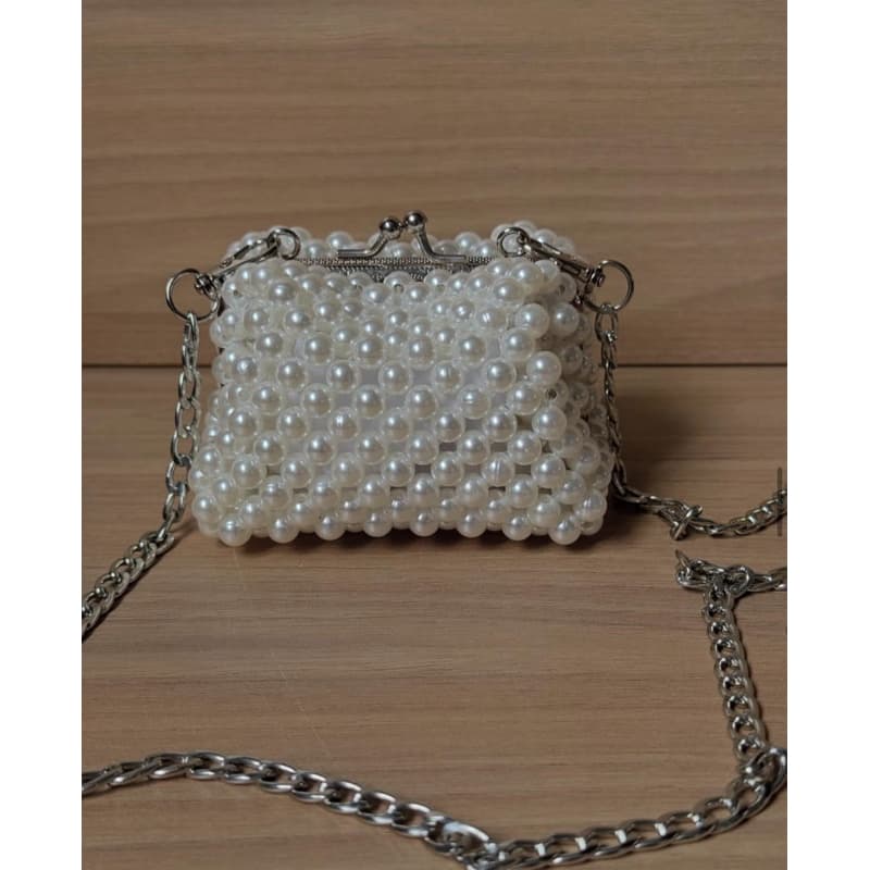 Mini Bag Pérola, bolsa pequena, acessório da moda, mini bolsinha