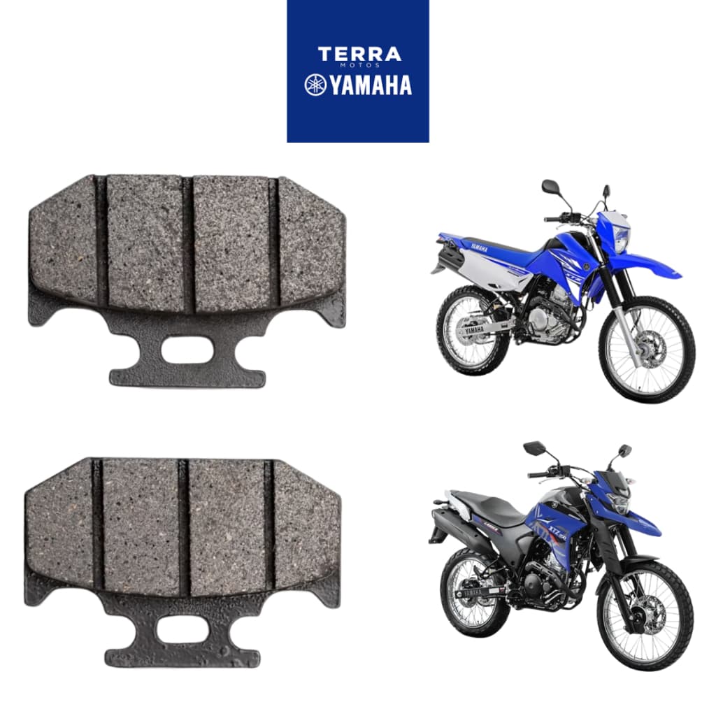 Pastilha de Freio Traseira Original Genuína Yamaha Lander Fazer Crosser