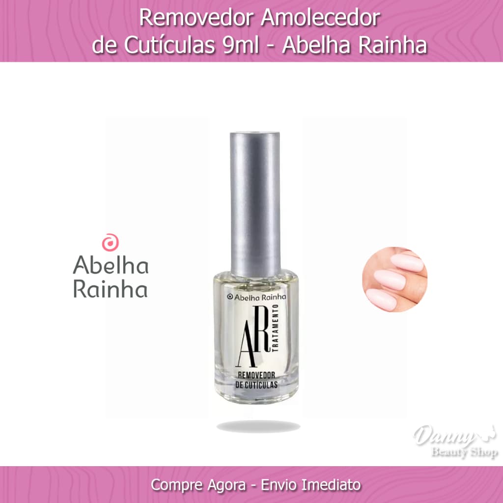 Removedor Amolecedor de Cutículas Adeus Alicates Ar Tratamentos - Abelha Rainha 9ml
