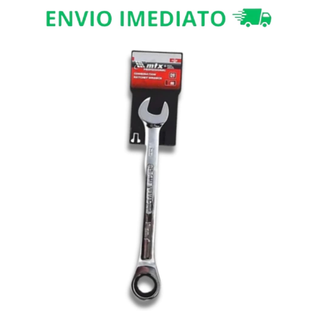 Chave Com Catraca Combinada Profissional 18mm Crv Cromado - Mtx