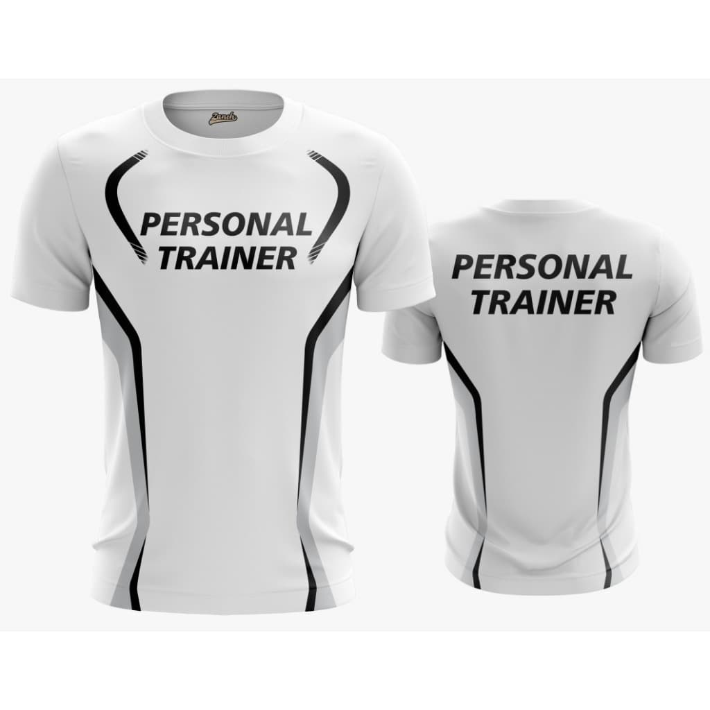 Camisa Personal Trainer Varias cores branca, preta, verde e marom
