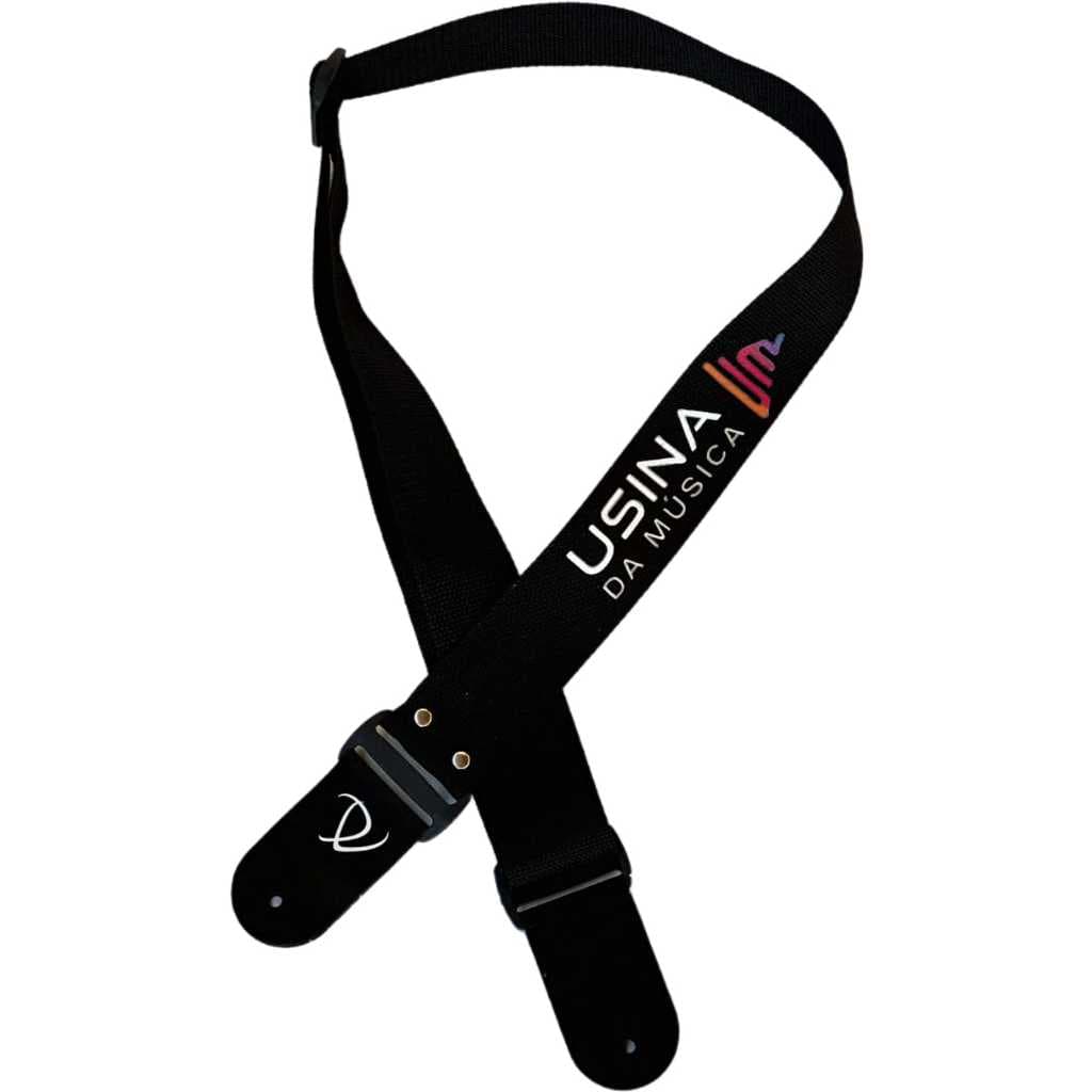 Correia Personalizada para Guitarra e Violão | Nylon 5cm | Estampa Total ou Logomarca