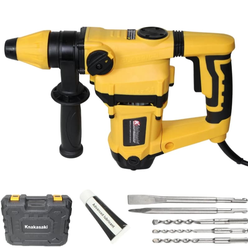 Martelete Rotativo Rompedor Amarelo 1600w Encaixe Sds Plus