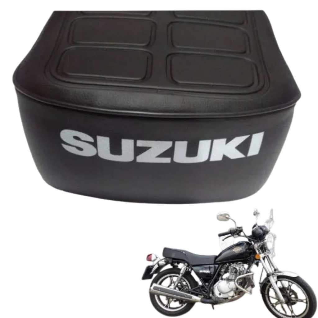 Capa de Banco Compatível modelo original Suzuki Intruder 125 (2004 a 2014) c/ estampa