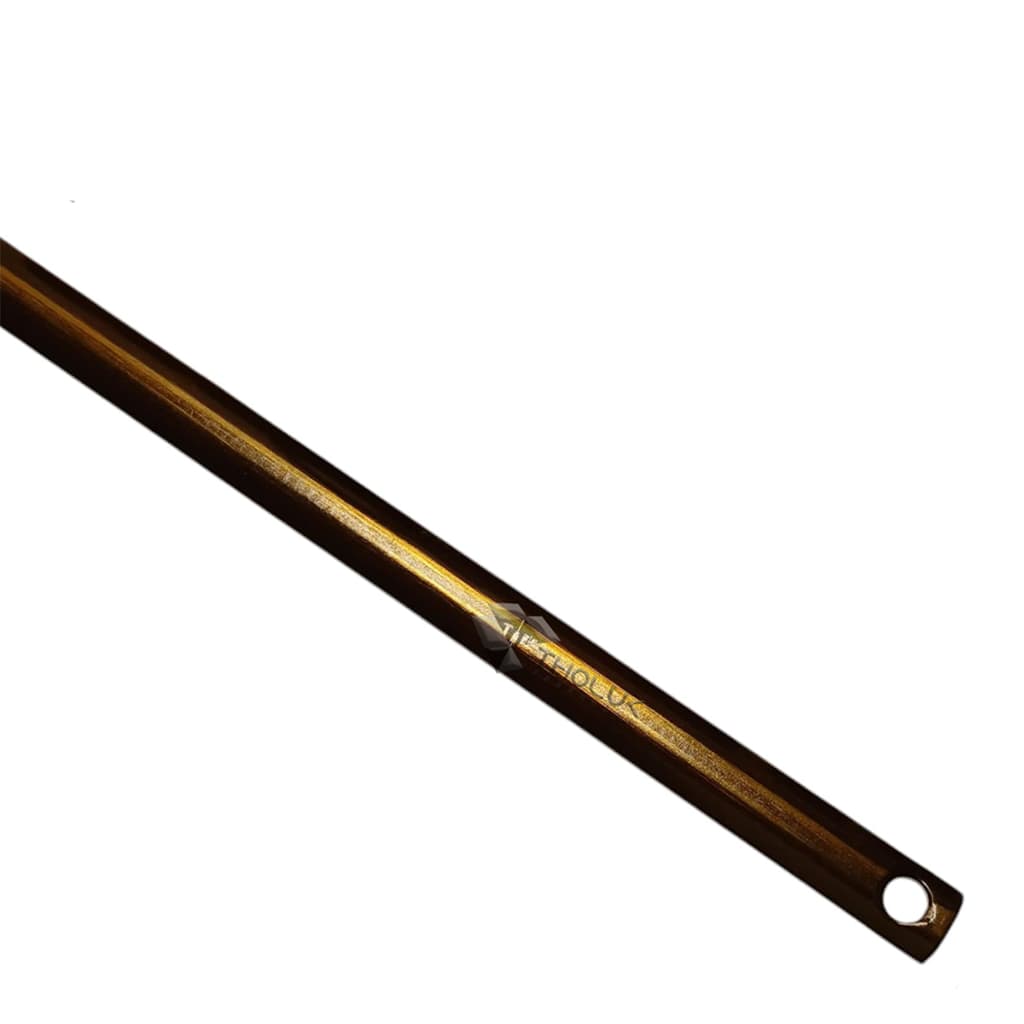 Vara Haste Perfil Colonial Para Cremona Janela Madeira 60cm - Kit C/4