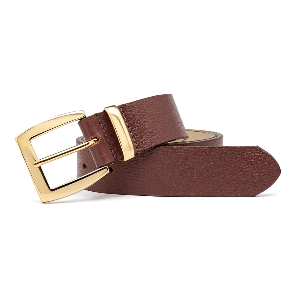 Cinto Feminino Casual 100% Couro Legítimo Mulher Charme Estilo Versátil