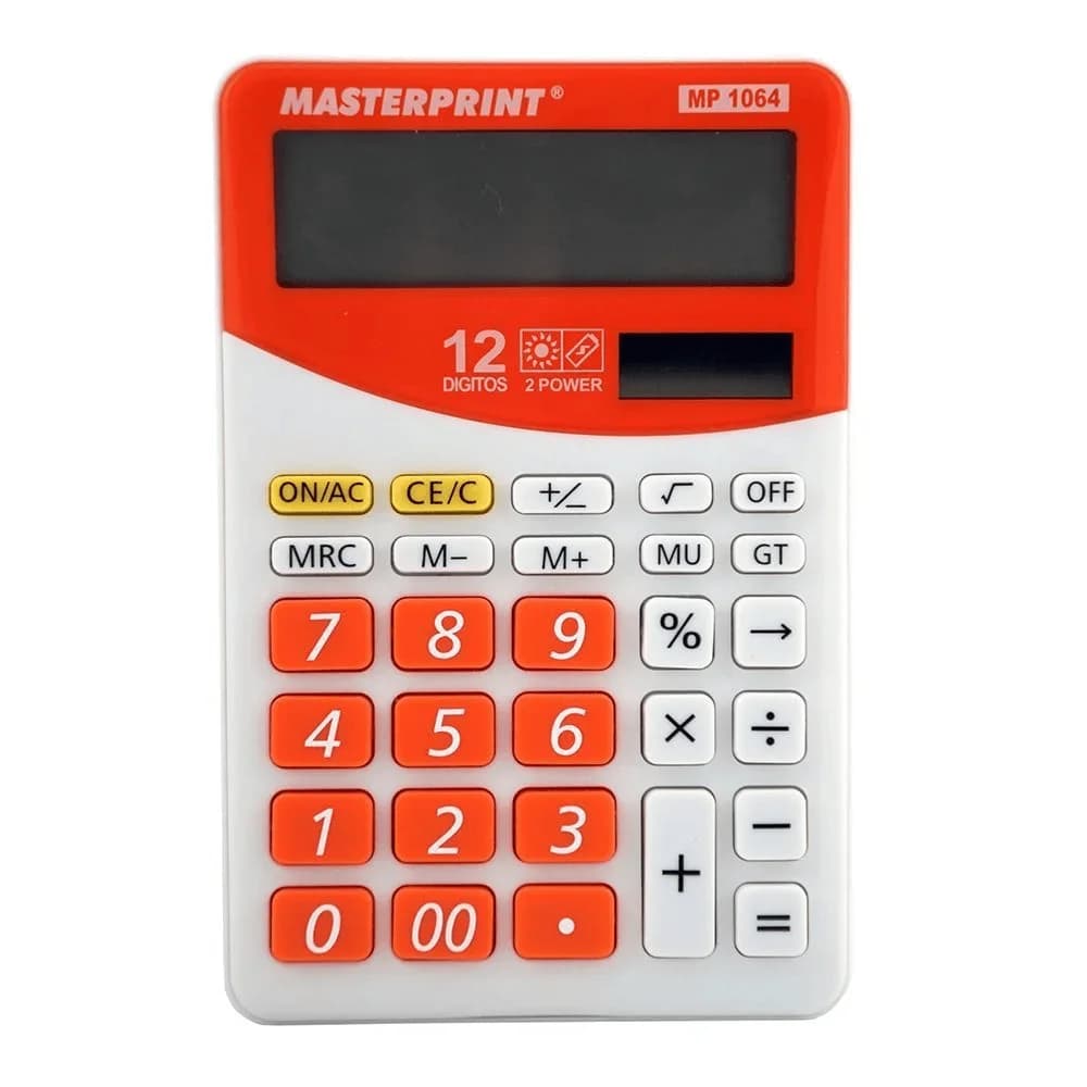 Calculadora de Mesa Eletrônica 12 Dígitos MP-1064