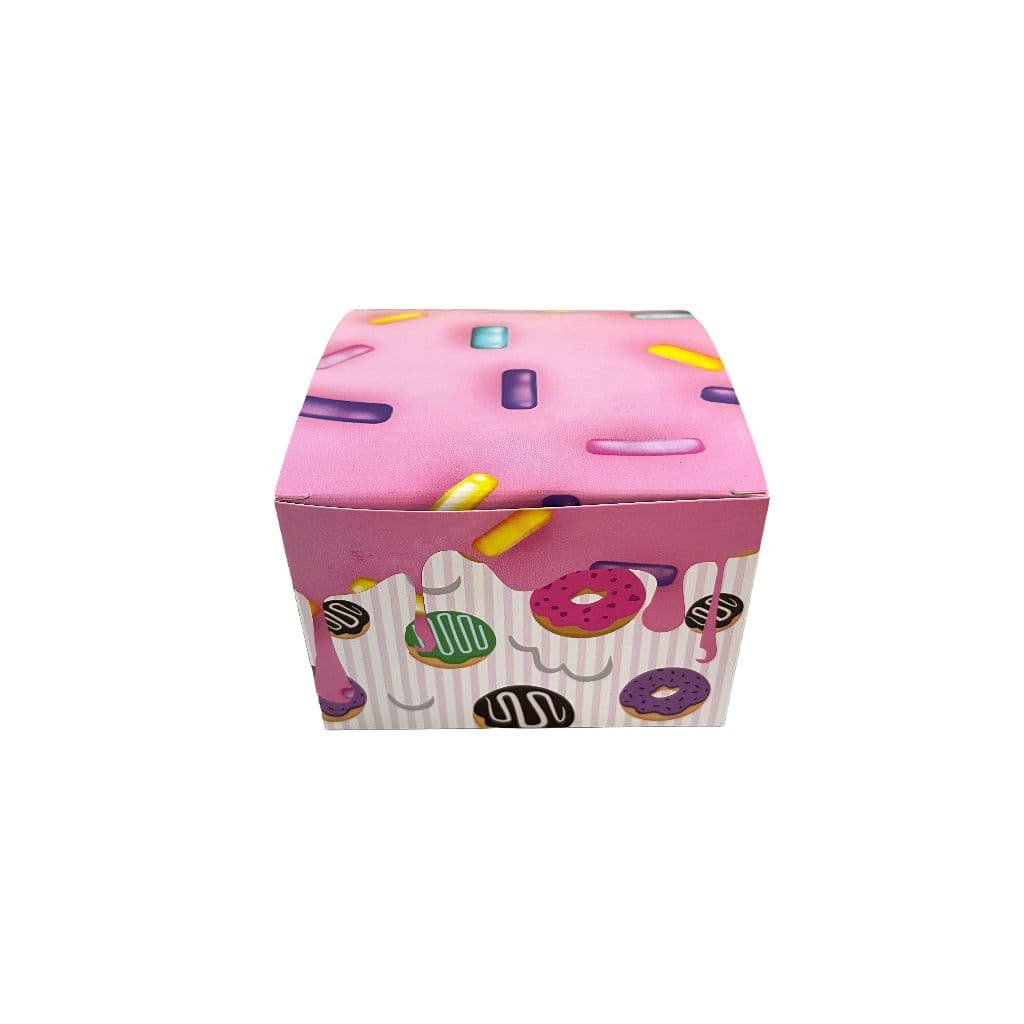 Caixa Embalagem para Donuts e doces! 50/100/200 unid.