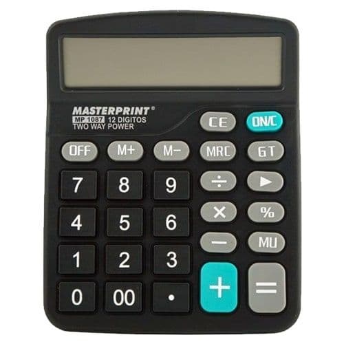 Calculadora de Mesa Eletrônica 12 Dígitos MP1087