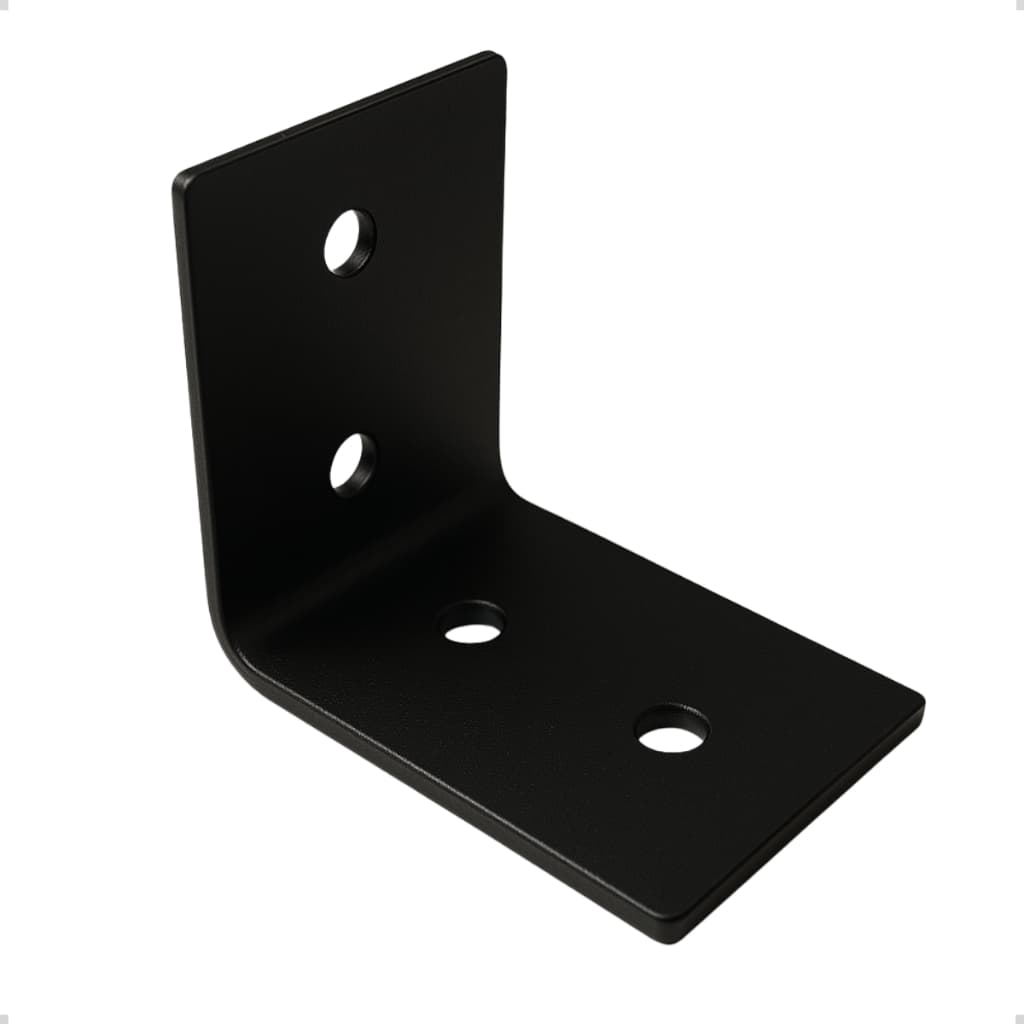 4 Cantoneira Viga 6x6 Cm Suporte Para Pergolado Madeiramento