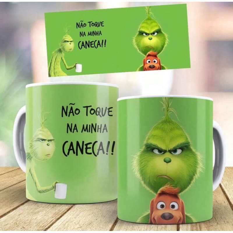 Caneca Grinch & Max Edição Especial!