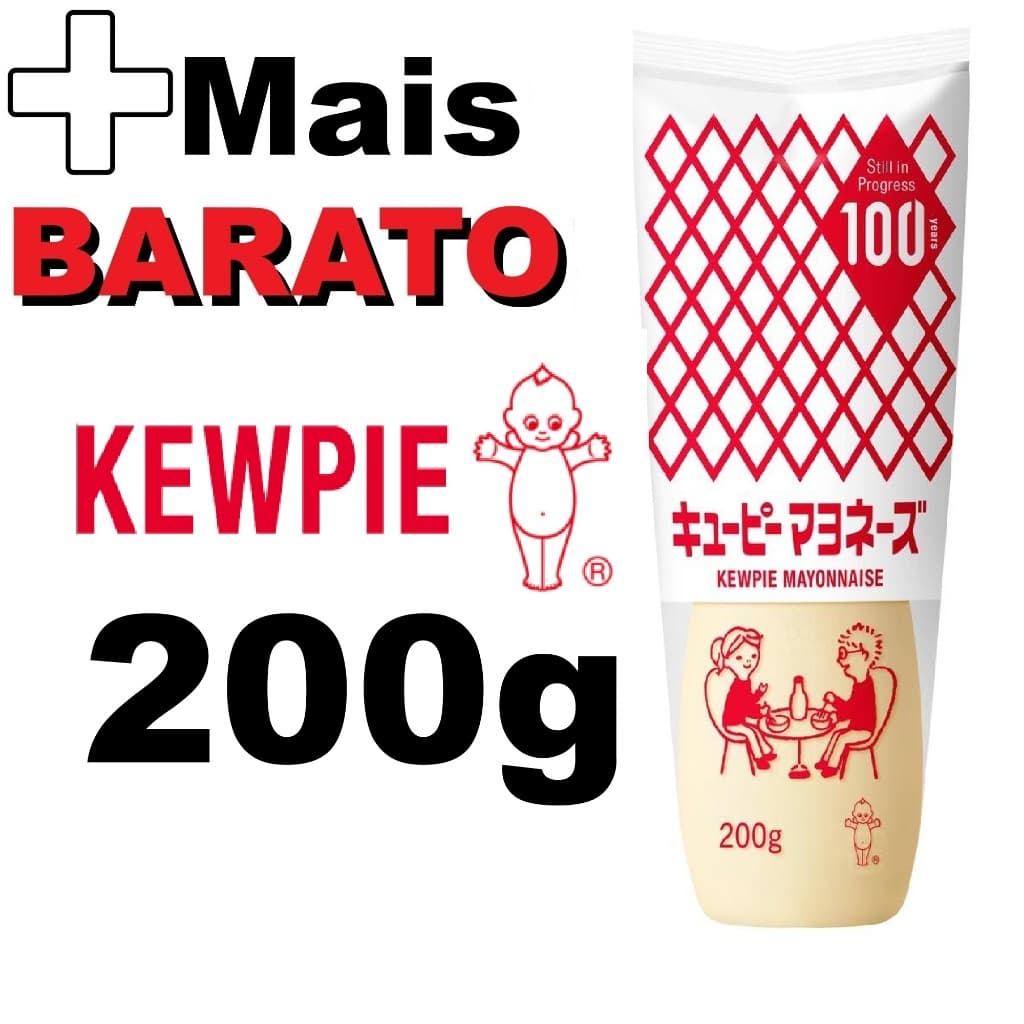 Maionese KEWPIE 200g Especial Japonesa Para Sushi - do Japão