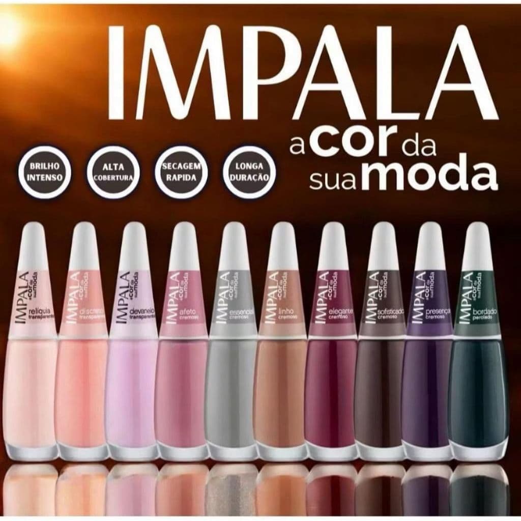 Kit Esmalte Impala Coleção NOVA - A Cor da Sua Moda 6º Edição - 10 Cores - Kit Completo