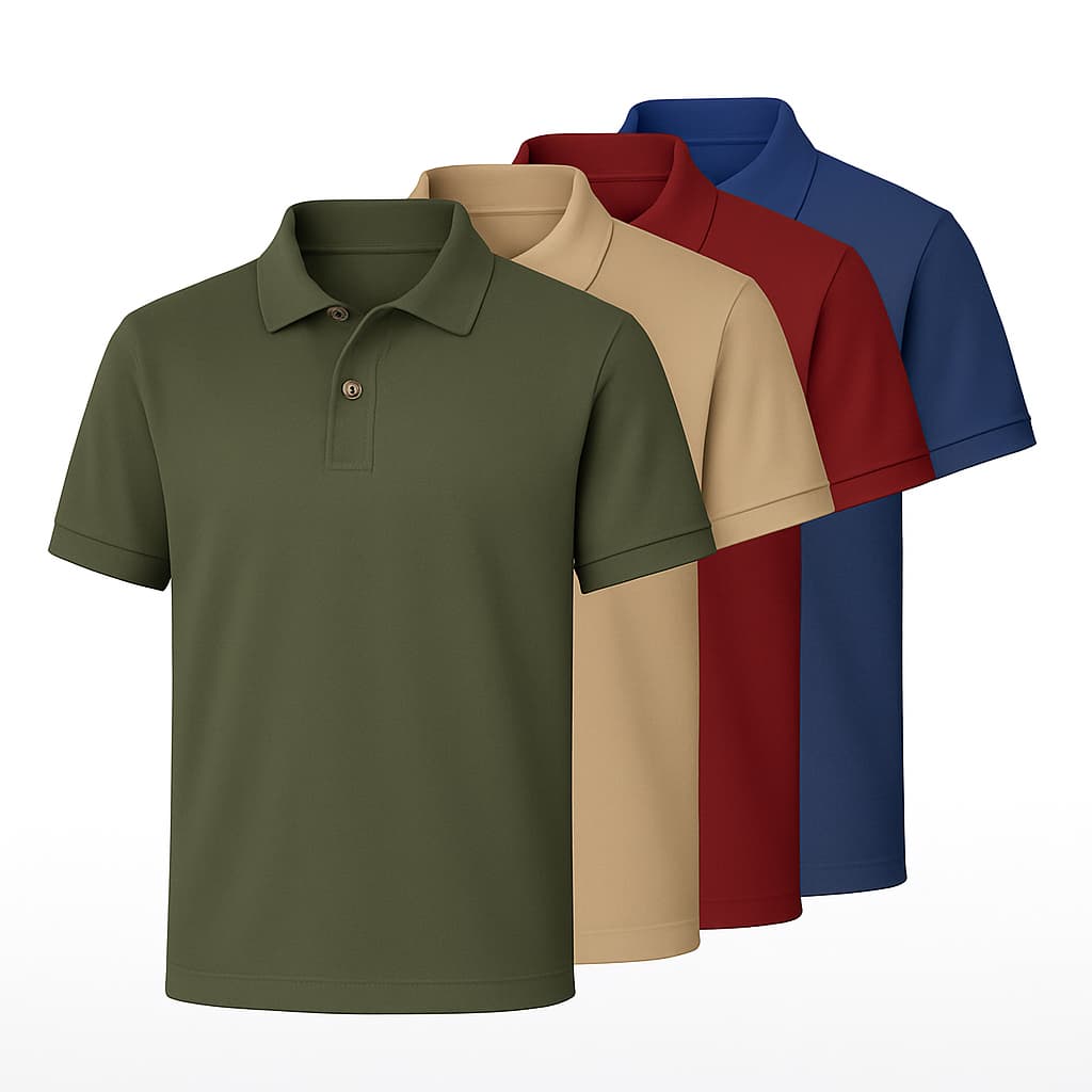 camisa gola polo masculina piquet algodão do p ao gg