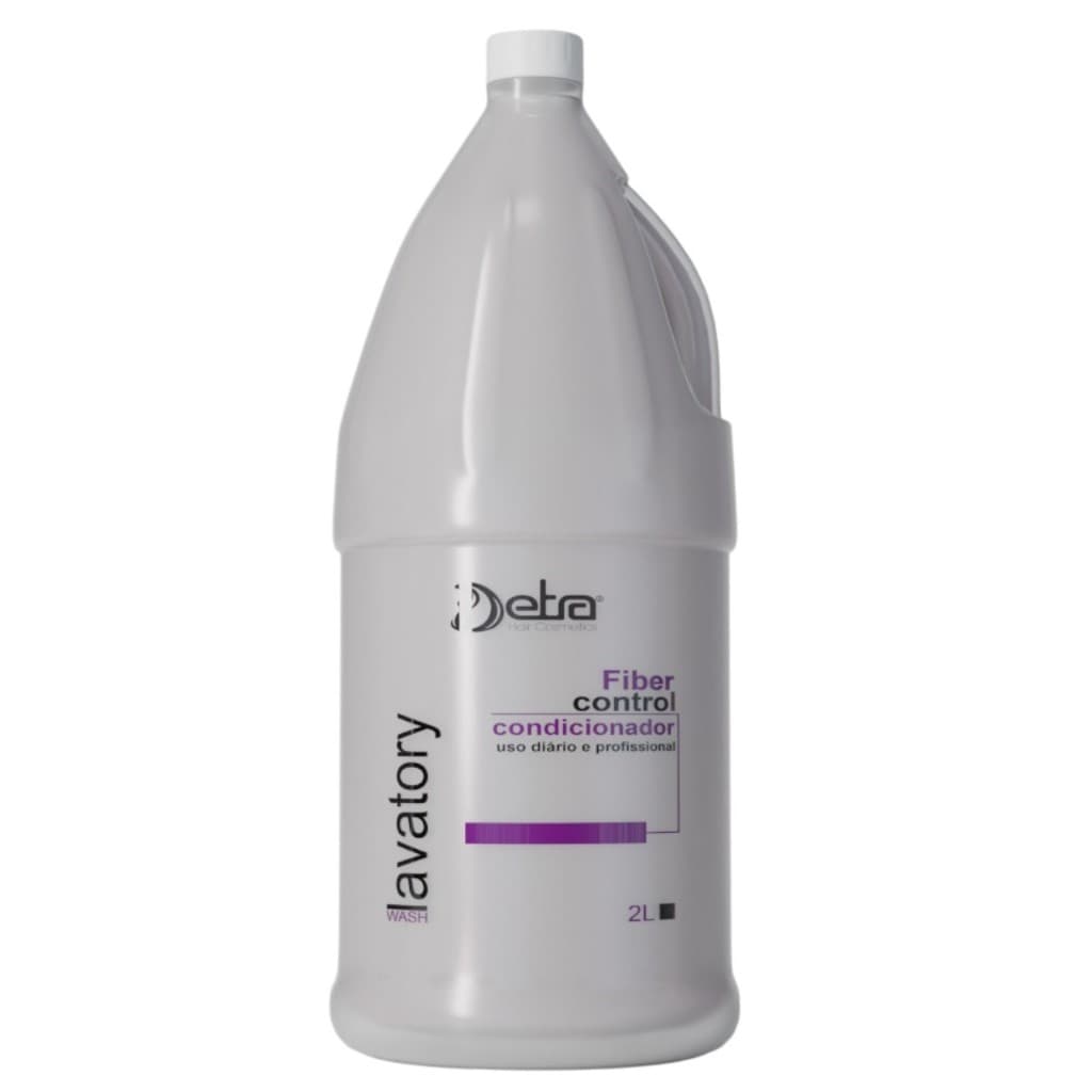 Condicionador Galão 2 Litros Detra Hair Cosmeticos Uso Profissional Salão Hidratação Diária