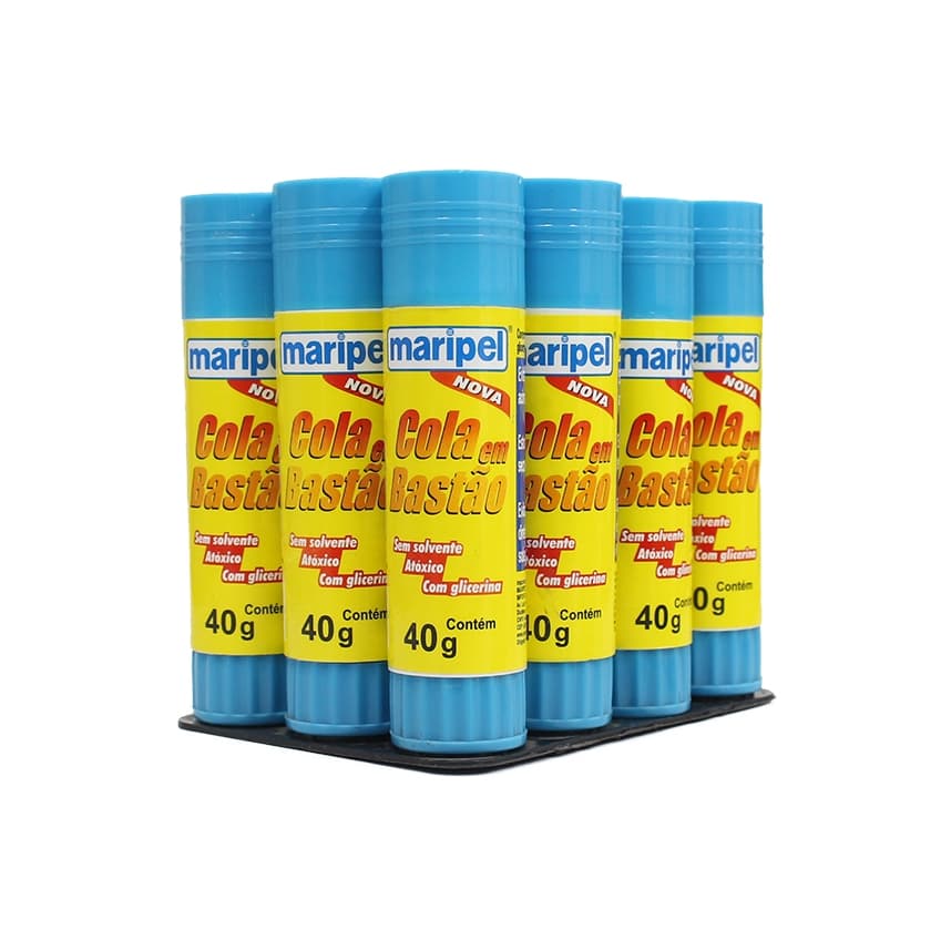 PACOTE COLA BASTAO MARIPELL 8, 20 E 40G.
