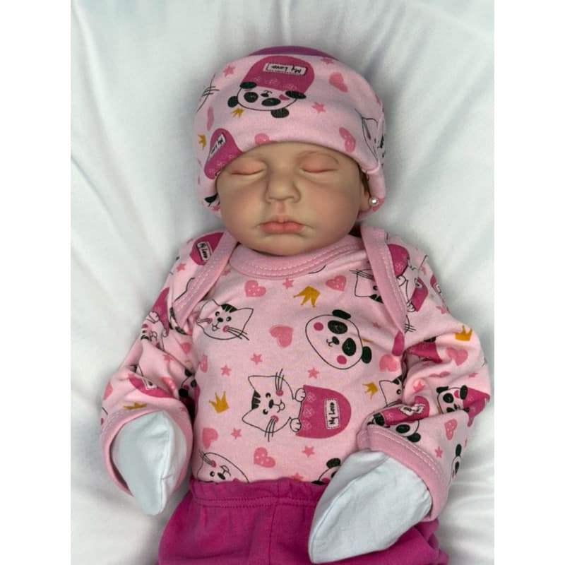 promoção boneca reborn menina princesa com corpinho de tecido envio imediato