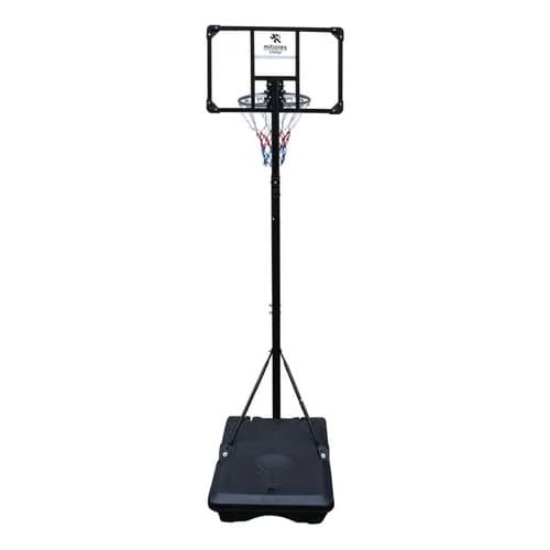 Tabela De Basquete Altura Ajustável Portátil 179 a 213cm Transparente
